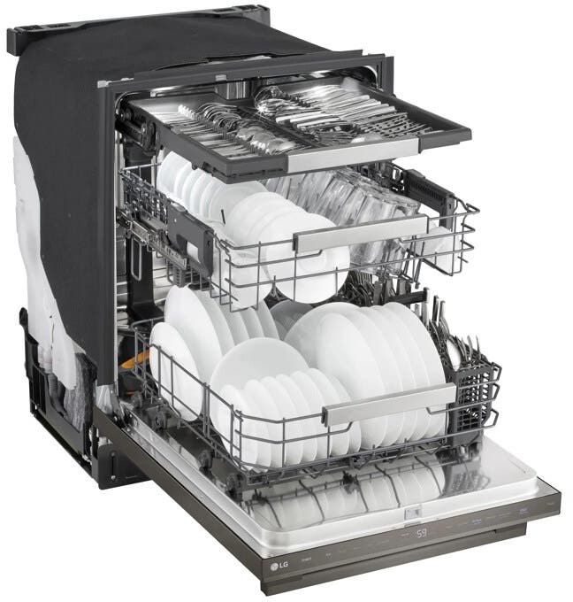 LG LDNTH753D Printproof Black Stainless Steel
