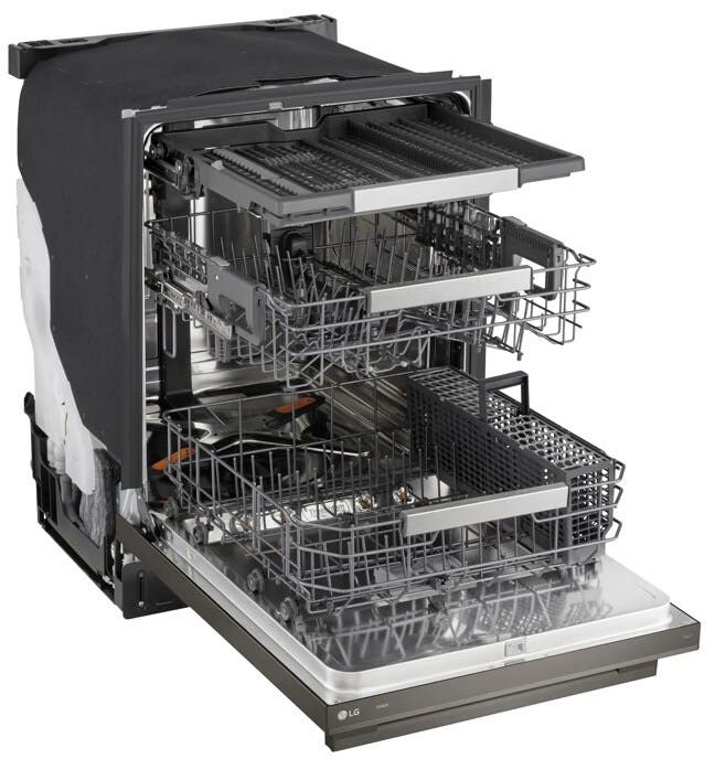 LG LDNTH753D Printproof Black Stainless Steel