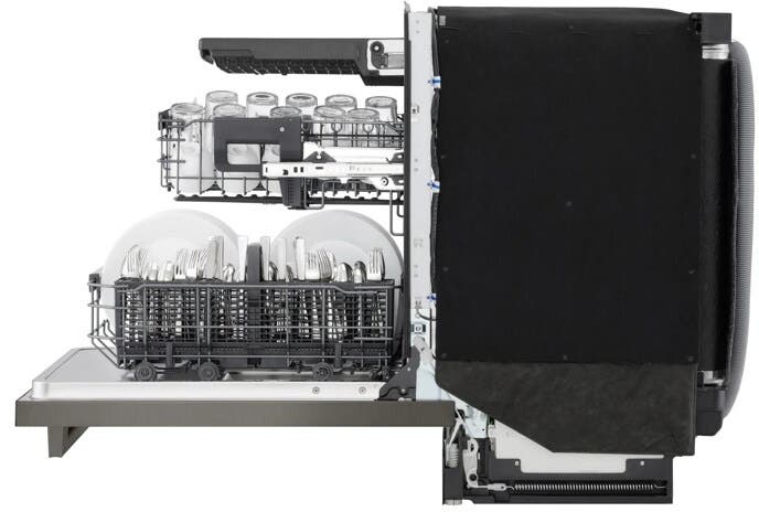 LG LDNTH753D Printproof Black Stainless Steel