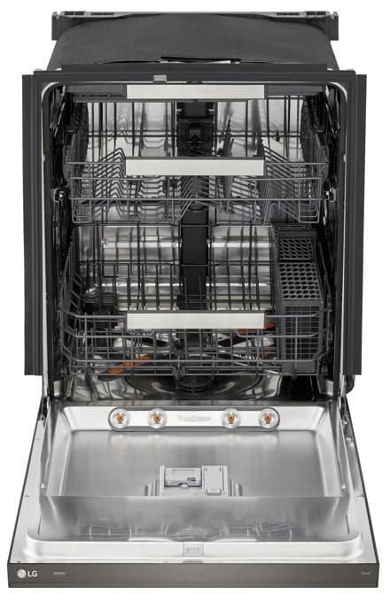 LG LDNPH753D Printproof Black Stainless Steel