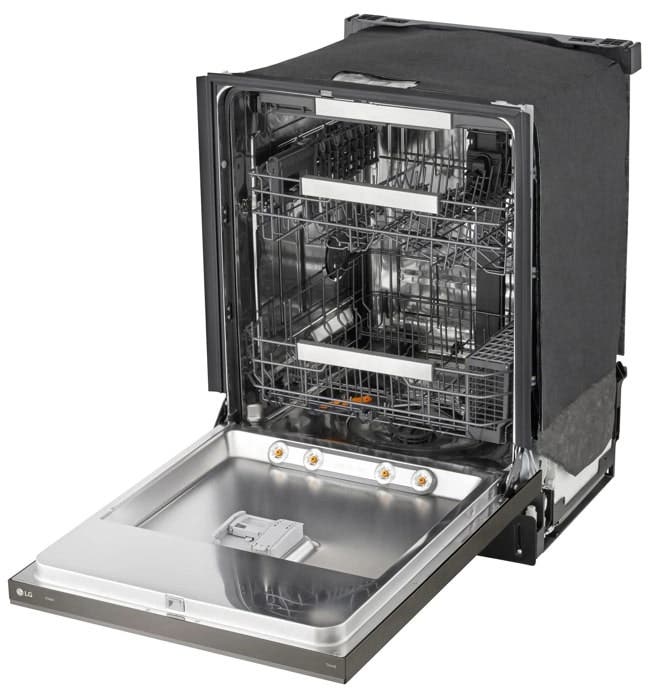 LG LDNPH753D Printproof Black Stainless Steel