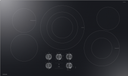 36 Inch Electric Cooktop With 5 Zones And Illuminated Knobs, Energy Star Rated