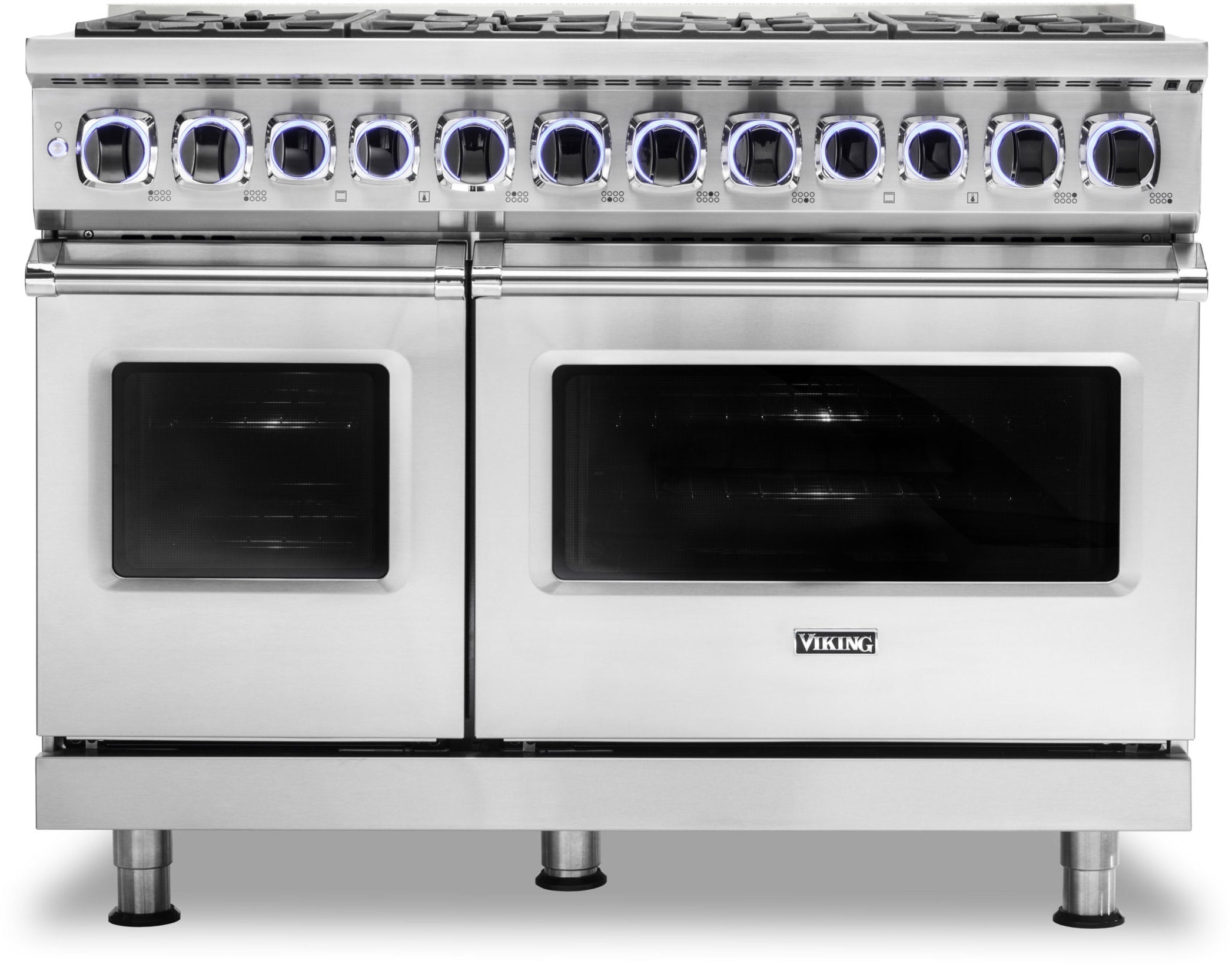 Viking VDR74828BSS 48 Inch Freestanding Professional Dual Fuel