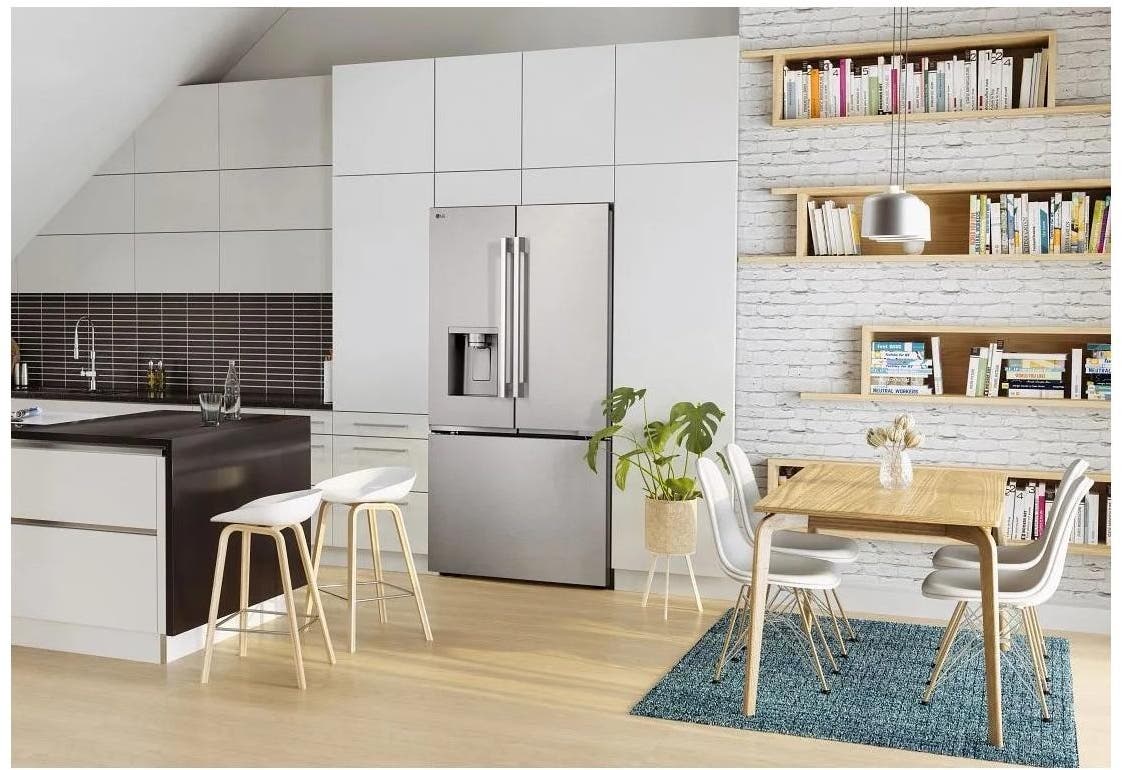 LG LF24Z6330S Printproof Stainless Steel