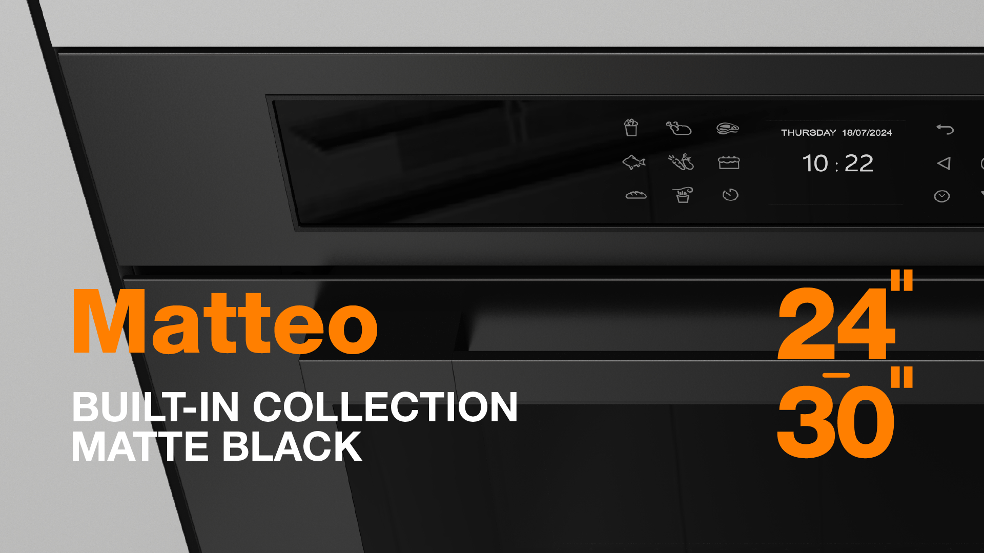 Fulgor Milano F7MSCO24MB1 Matte Black