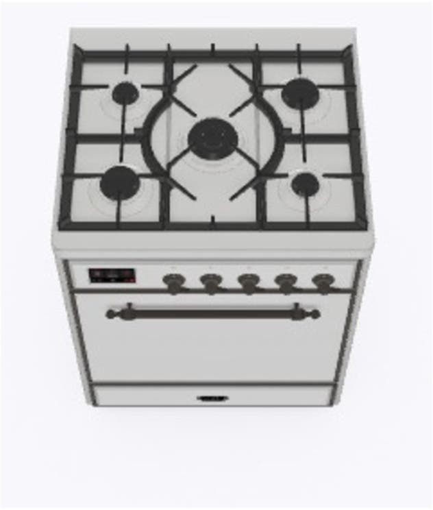 Ilve UM30DQNE3SSB Natural Gas In Stainless Steel W/ Bronze Trim