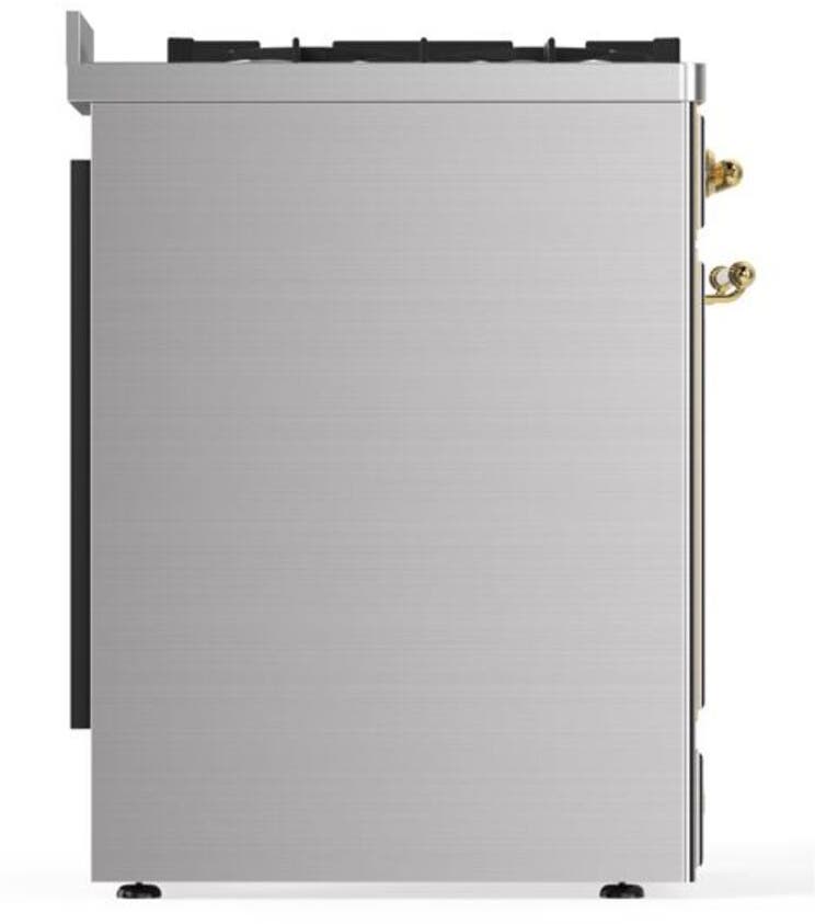 Ilve UM30DNE3SSG Natural Gas In Stainless Steel W/ Brass Trim