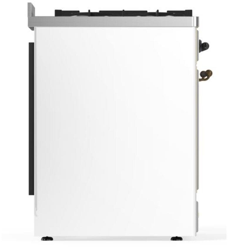 Ilve UM30DNE3WHB Natural Gas In White W/ Bronze Trim