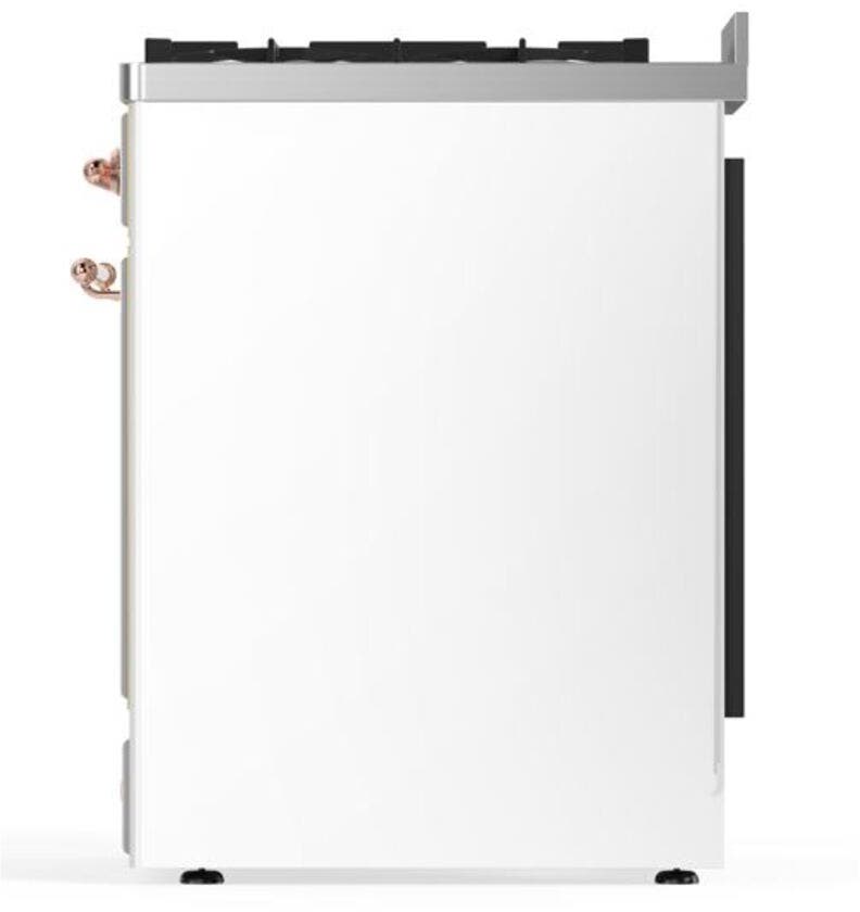 Ilve UM30DNE3WHP Natural Gas In White W/ Copper Trim