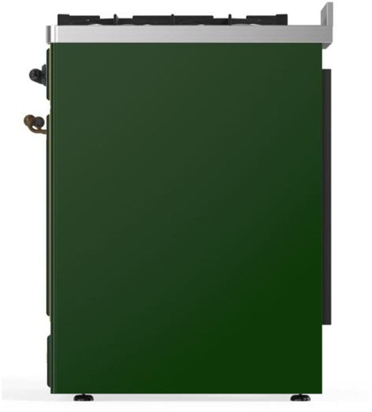 Ilve UM30DNE3EGB Natural Gas In Emerald Green W/ Bronze Trim