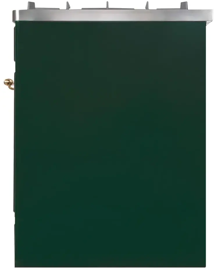 Ilve UM30DNE3EGG Natural Gas In Emerald Green W/ Brass Trim
