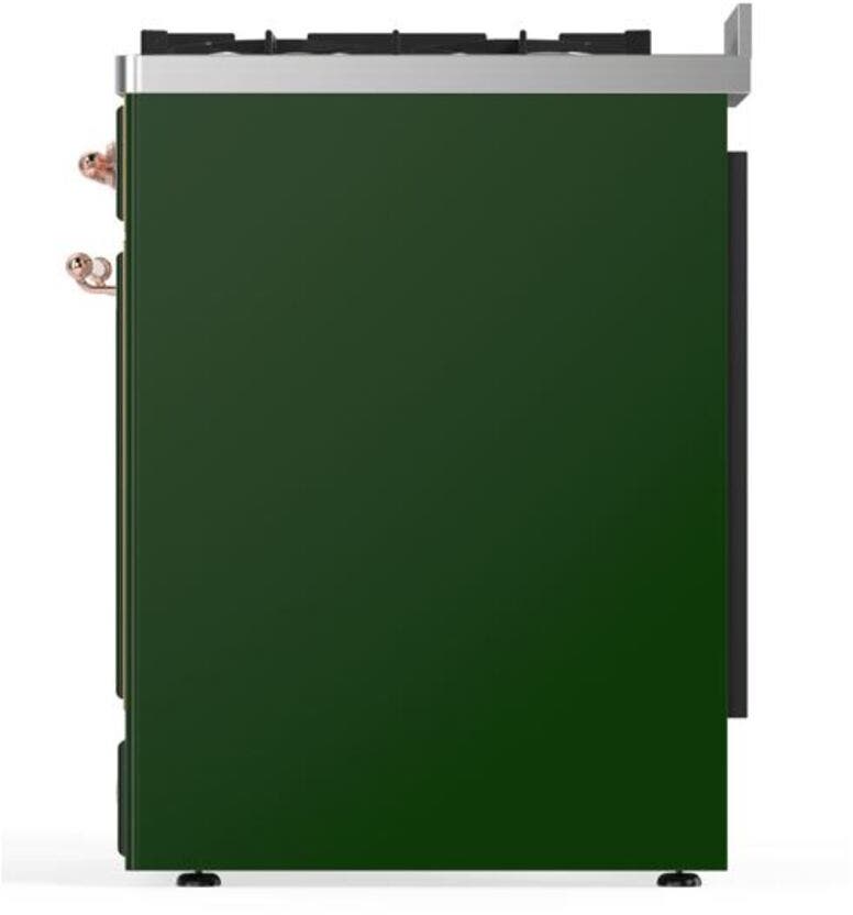 Ilve UM30DNE3EGP Natural Gas In Emerald Green W/ Copper Trim
