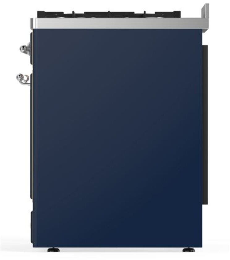 Ilve UM30DNE3MBCLP Liquid Propane In Midnight Blue W/ Chrome Trim
