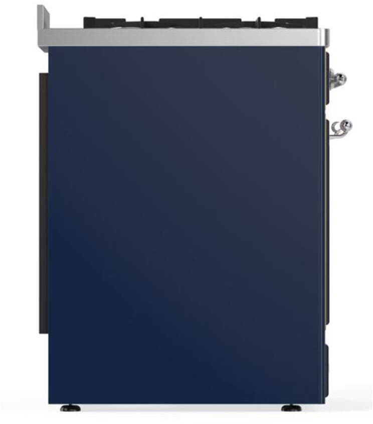 Ilve UM30DNE3MBC Natural Gas In Midnight Blue W/ Chrome Trim