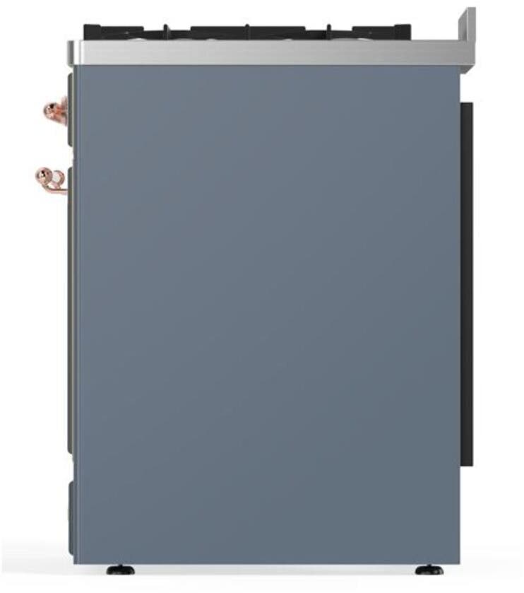 Ilve UM30DNE3BGPLP Liquid Propane In Blue Grey W/ Copper Trim