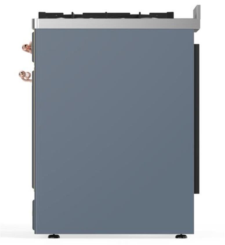 Ilve UM30DNE3BGP Natural Gas In Blue Grey W/ Copper Trim