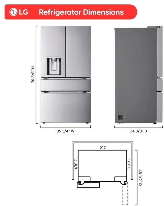 LG LF29S9730S Printproof Stainless Steel