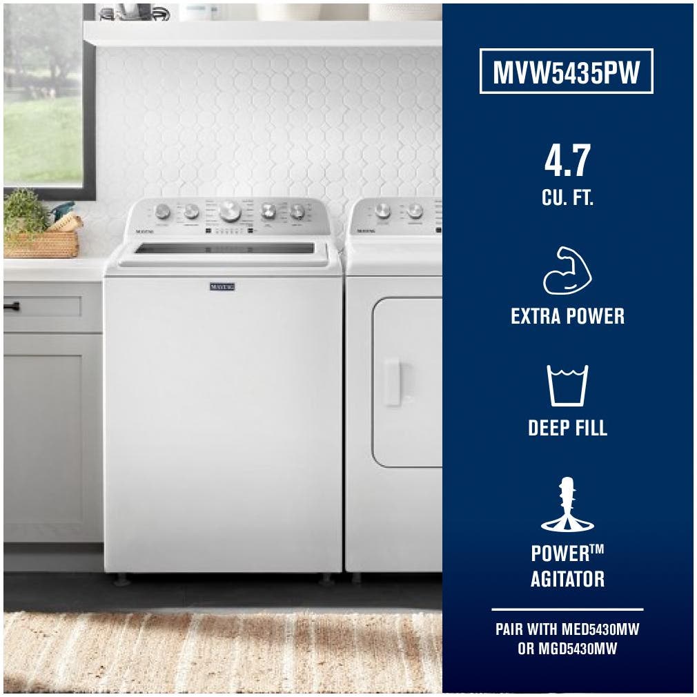 Maytag MVW5435PW White