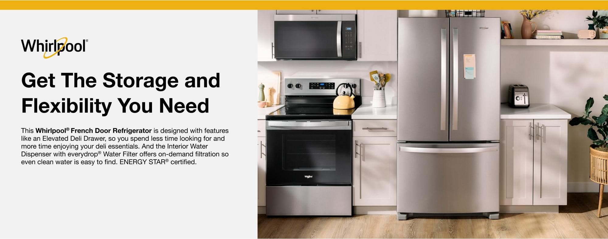 Whirlpool WRFC2036RZ Stainless Steel