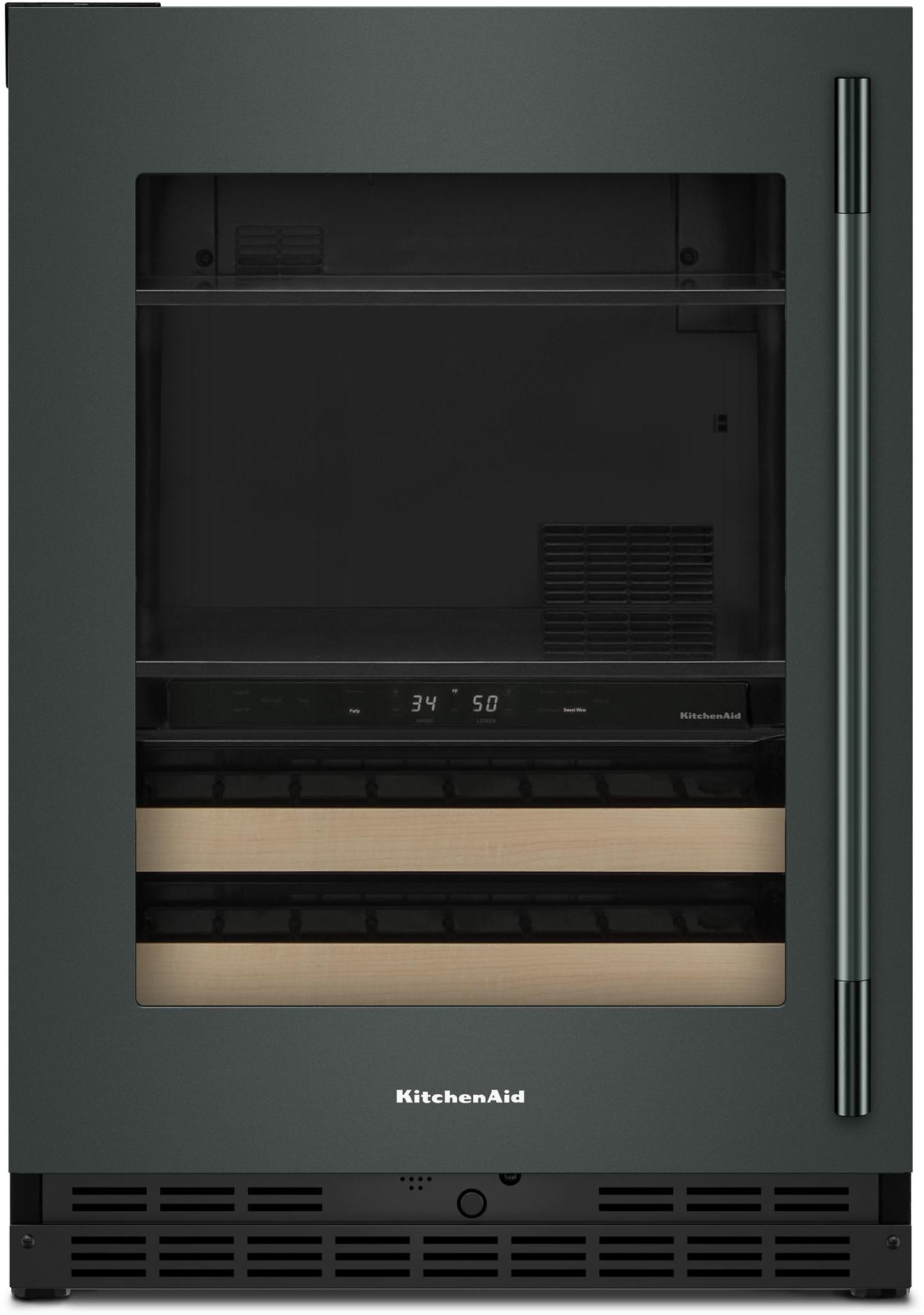 KitchenAid KUBR524SJP 24 Inch Built-In Undercounter Dual Zone