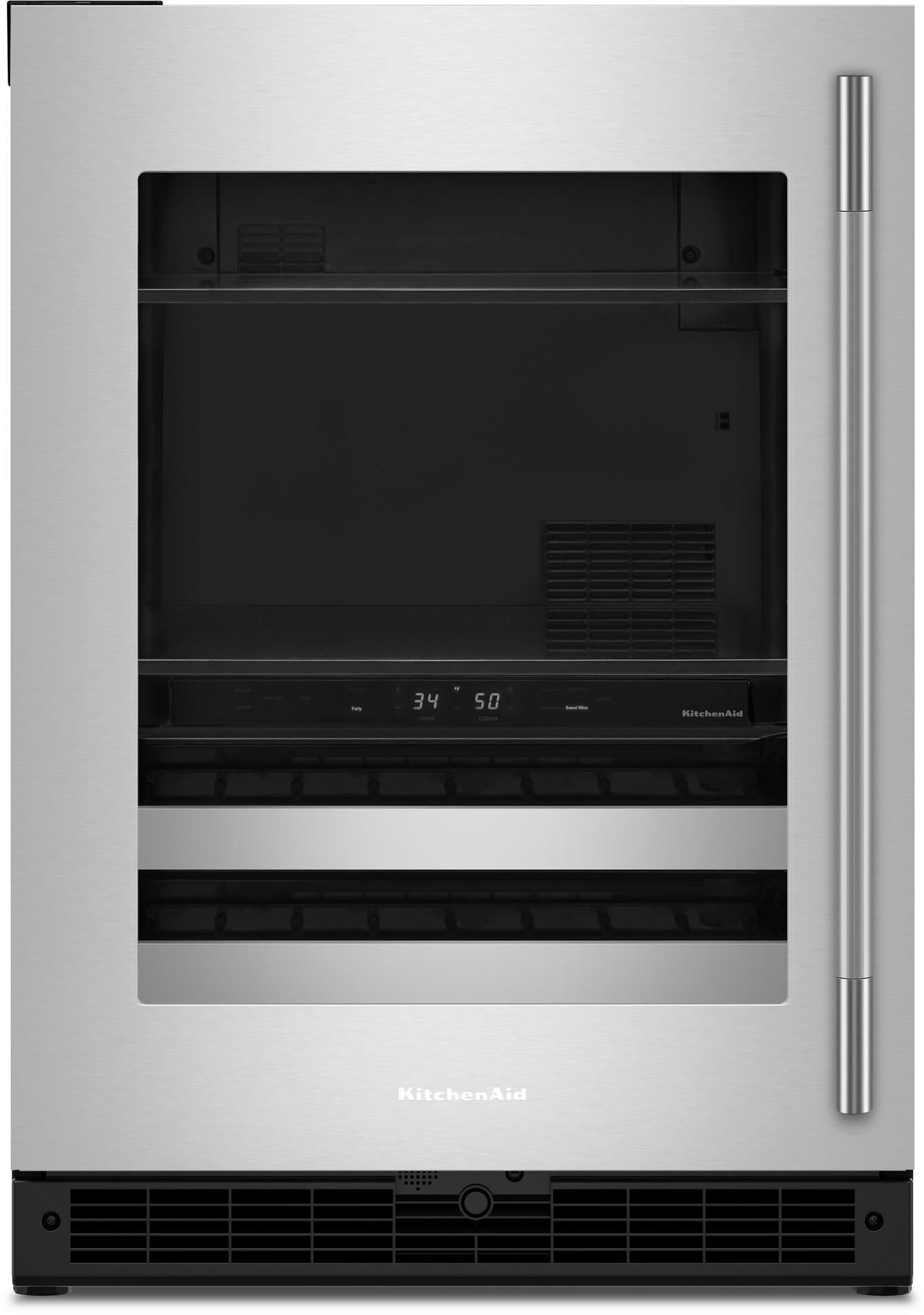 KitchenAid KUBL524SPA 24 Inch Built-In Undercounter Dual Zone