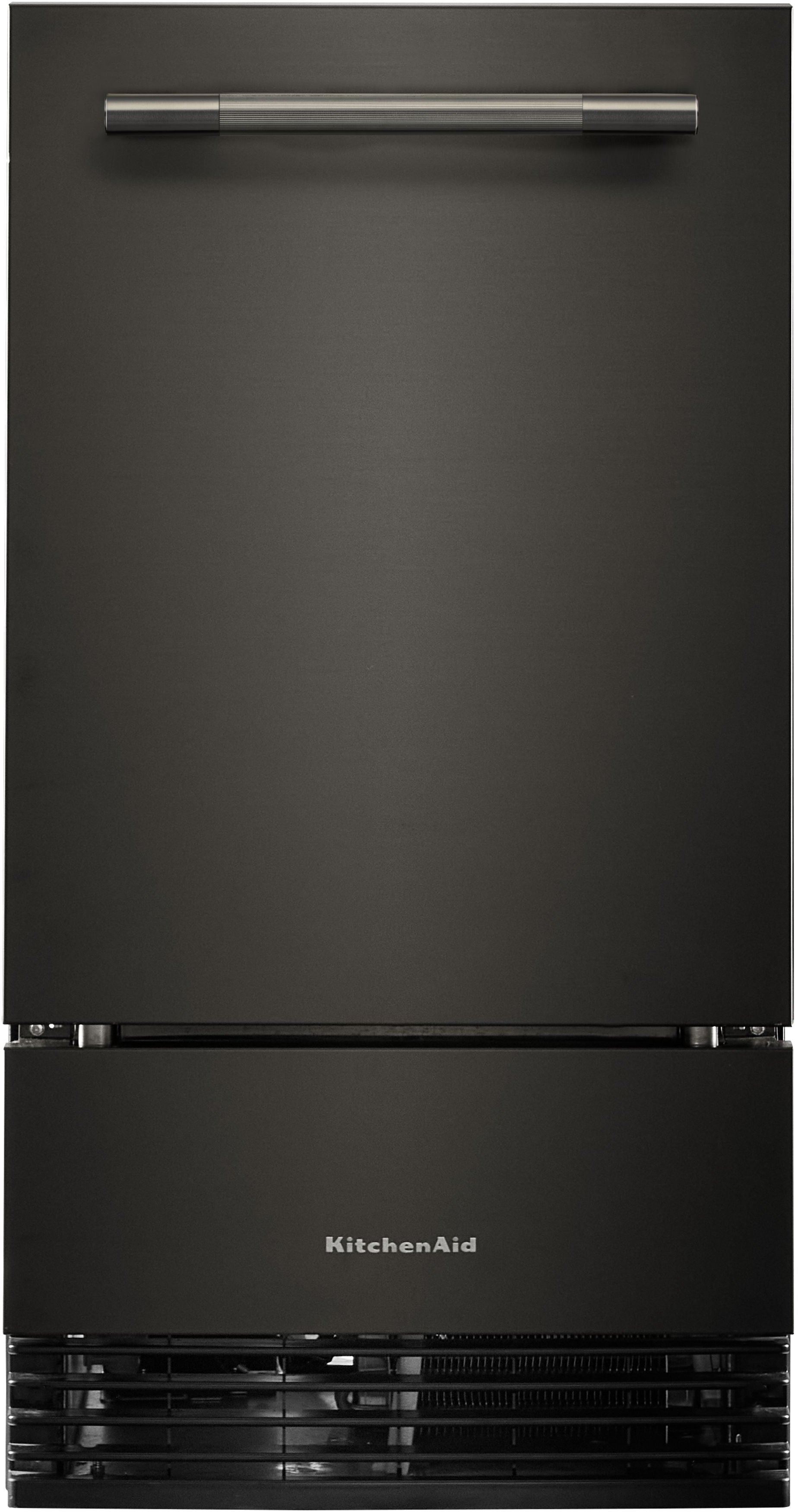 KitchenAid KUID518SBE 18 Inch Automatic Ice Maker Black Ore