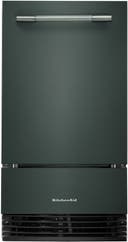 18 Inch Freestanding/Built-In Undercounter Clear Ice Maker with 35 lbs. Ice Storage Capacity, Drop-Down Door, Fully Flush Installation, Self-Cleaning Cycle, Filter-Ready, Built-In Drain Pump System, Max Ice and STAR-K Certified