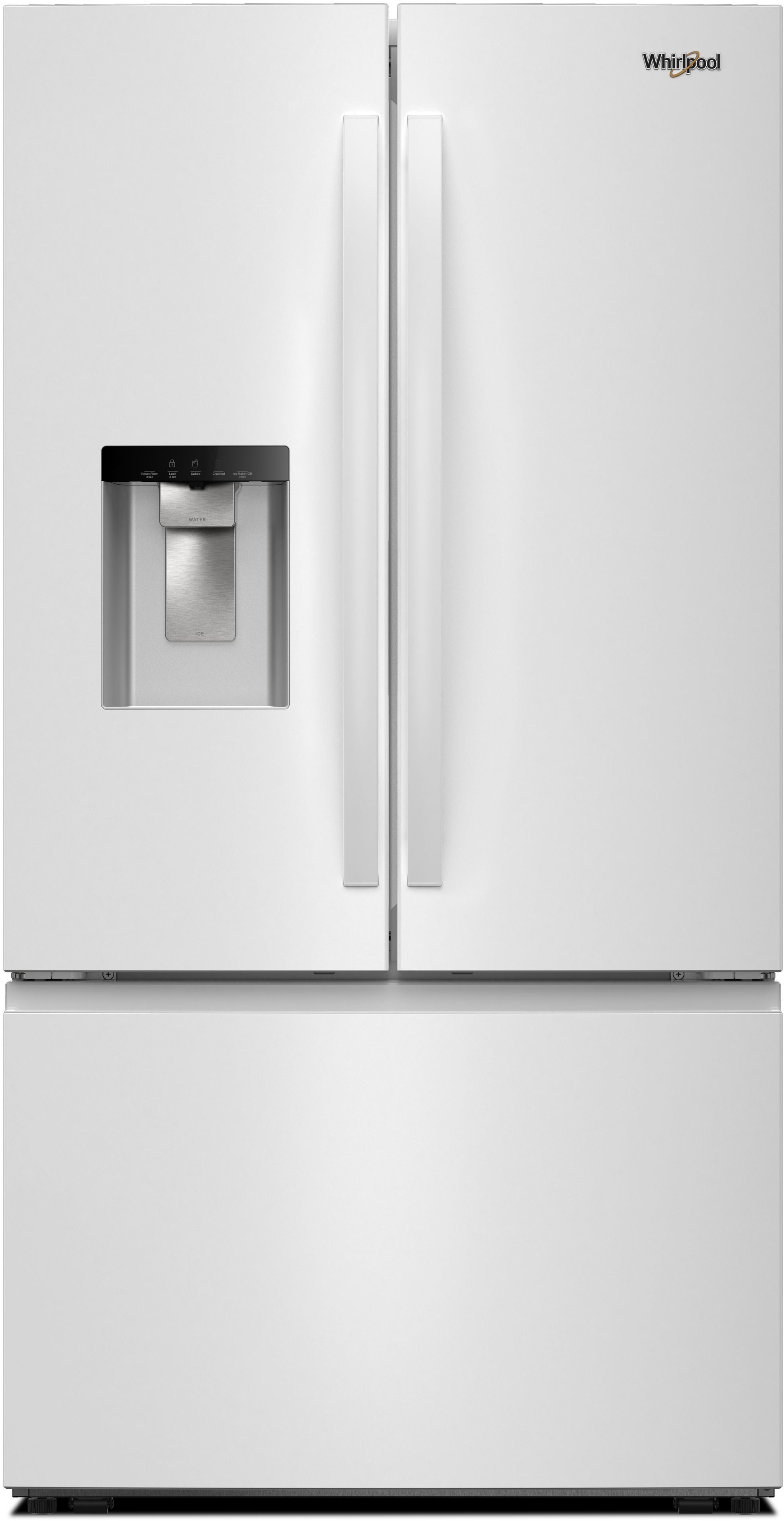 Whirlpool WRFF3736SZ 36 Inch Freestanding French Door Refrigerator