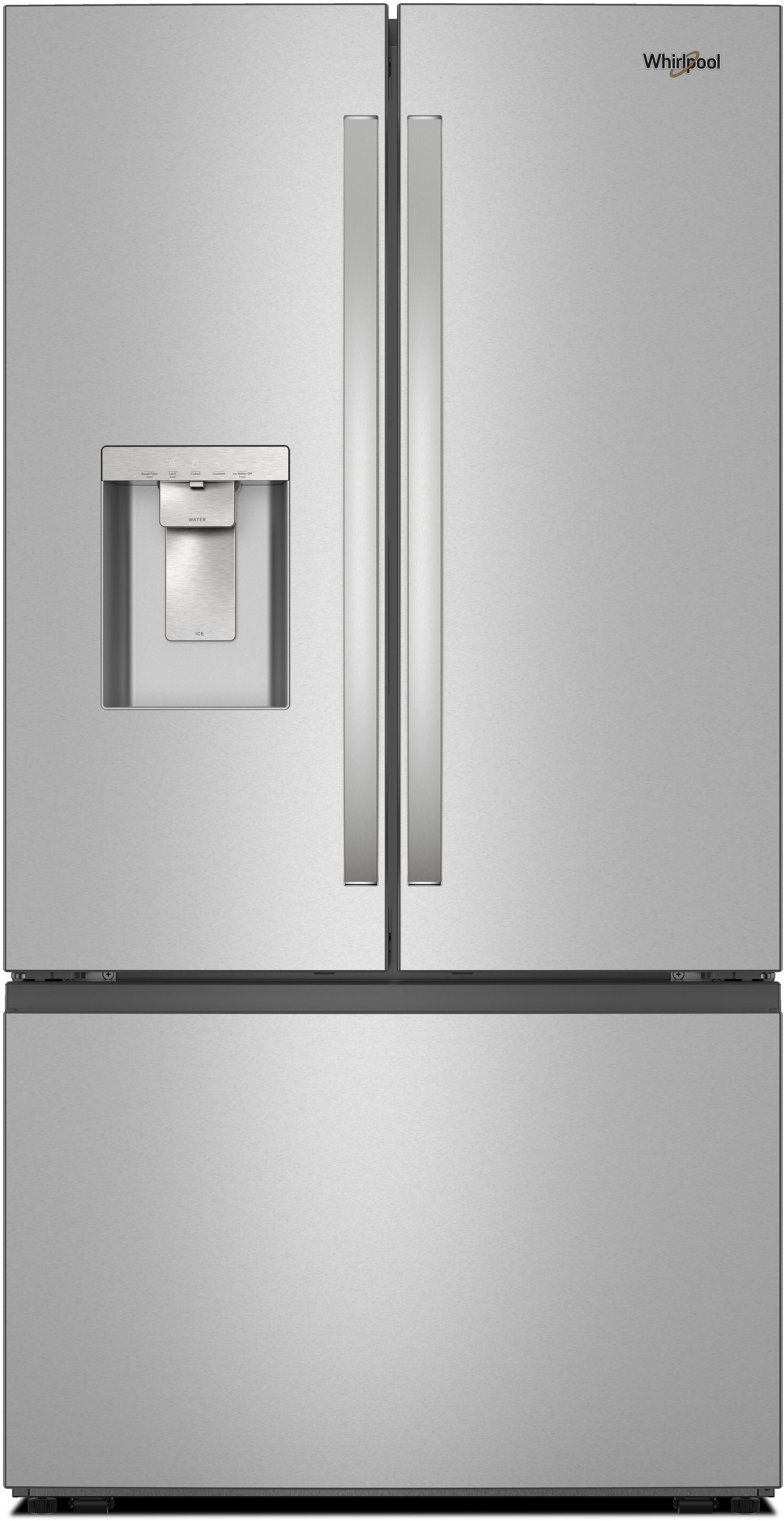 Whirlpool WRFF3736SZ 36 Inch Freestanding French Door Refrigerator