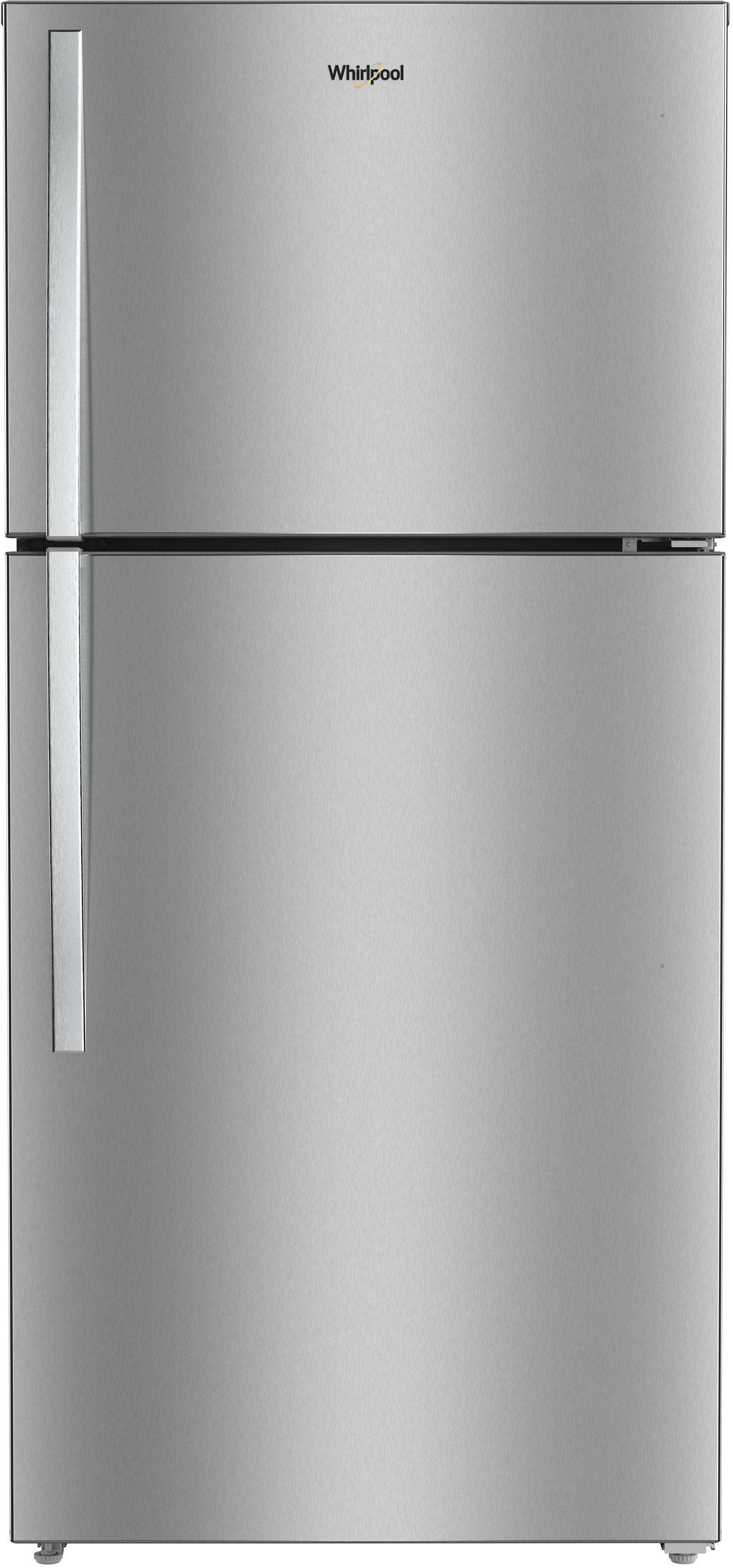 Whirlpool WRTX7419ST 30 Inch Top Freezer Refrigerator Biscuit