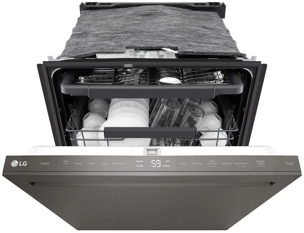 LG LDNPM545D Printproof Black Stainless Steel