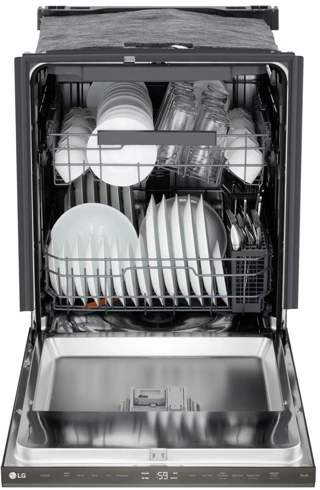 LG LDNPM545D Printproof Black Stainless Steel