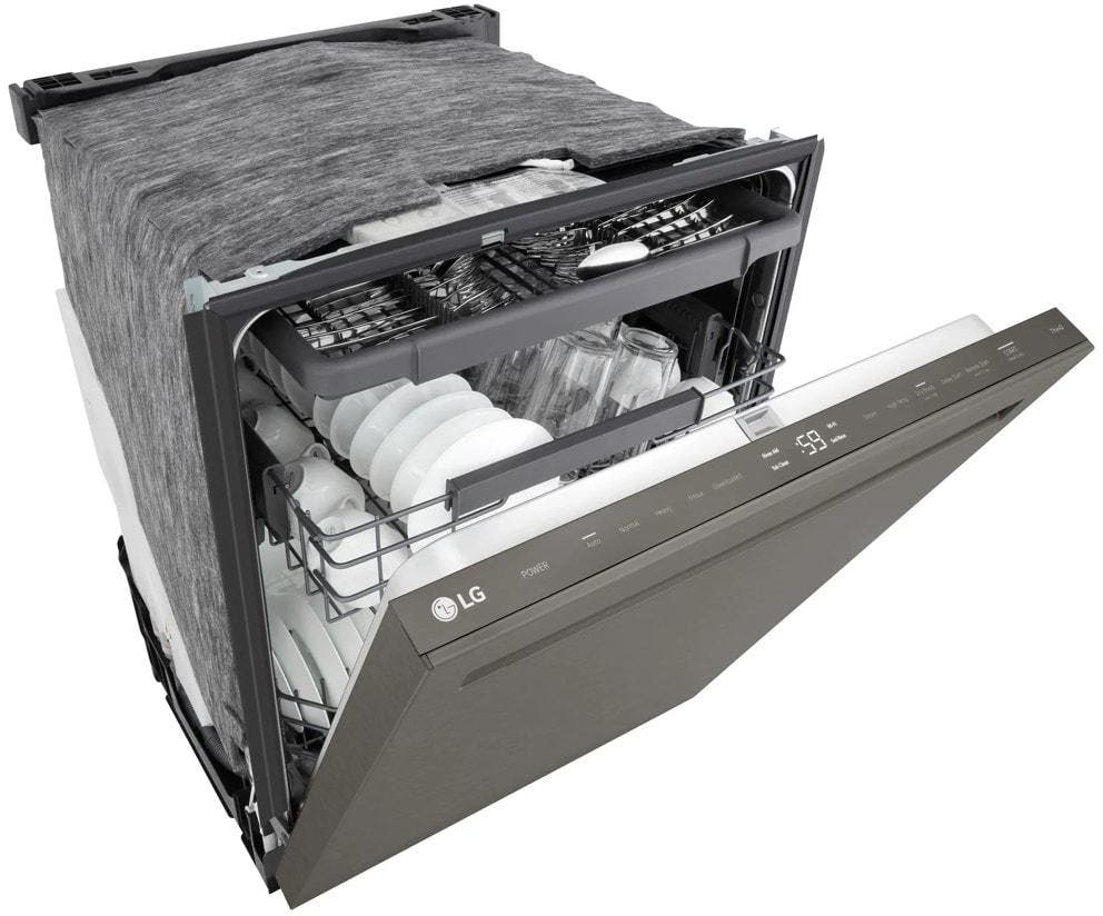 LG LDNPM545D Printproof Black Stainless Steel