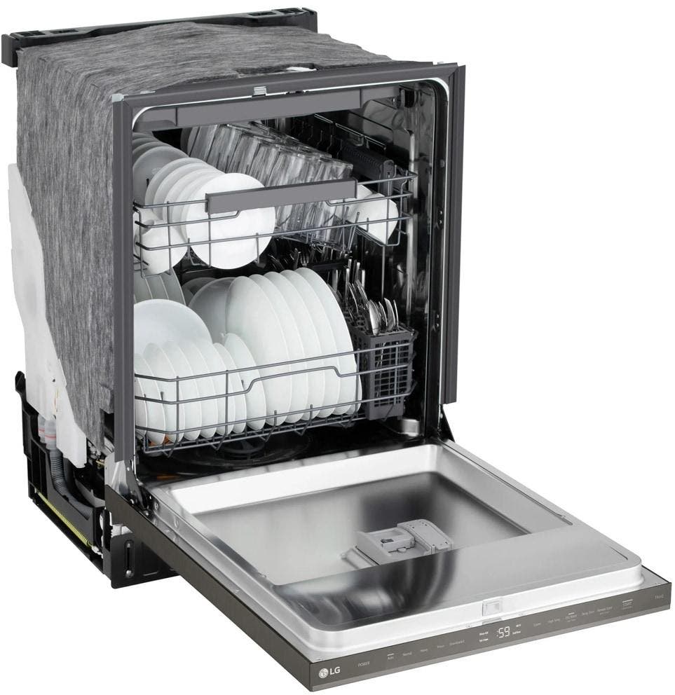 LG LDNPM545D Printproof Black Stainless Steel