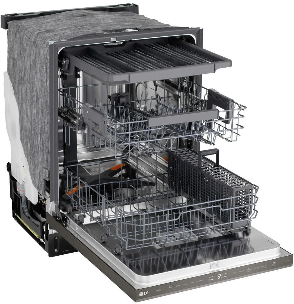 LG LDNPM545D Printproof Black Stainless Steel