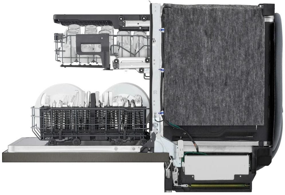 LG LDNPM545D Printproof Black Stainless Steel
