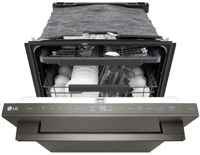 LG LDNTM545D Printproof Black Stainless Steel