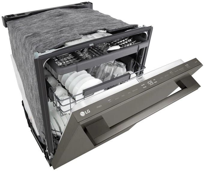 LG LDNTM545D Printproof Black Stainless Steel