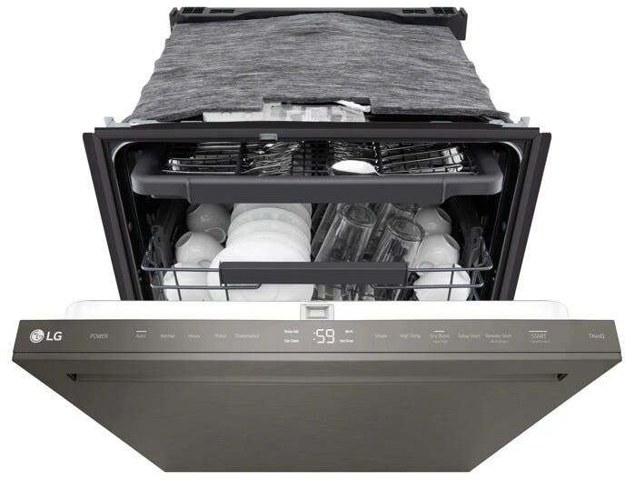 LG LDNPM545D Printproof Black Stainless Steel