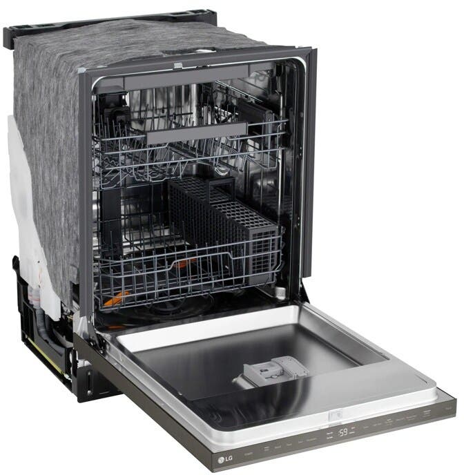 LG LDNPM545D Printproof Black Stainless Steel