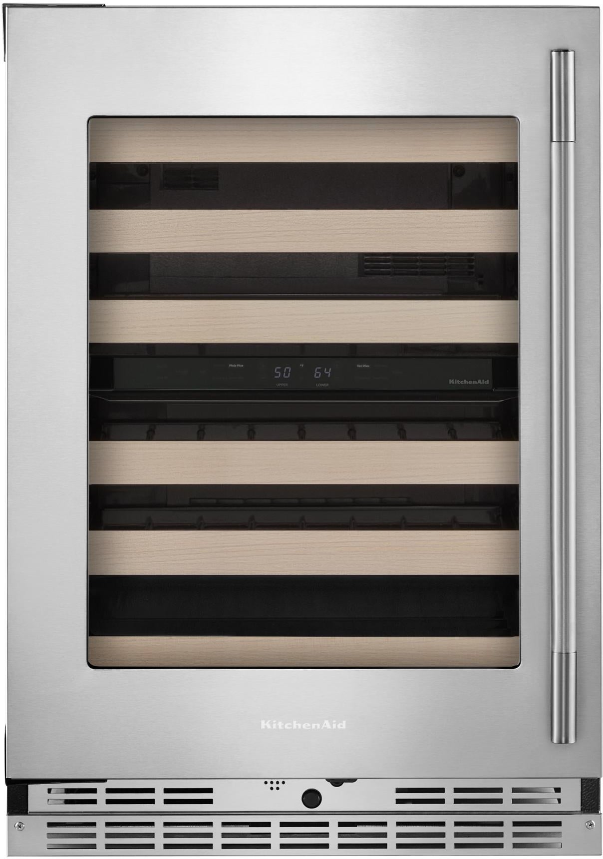 KitchenAid KUWL524SPS 24 Inch Undercounter Wine Cellar PrintShield