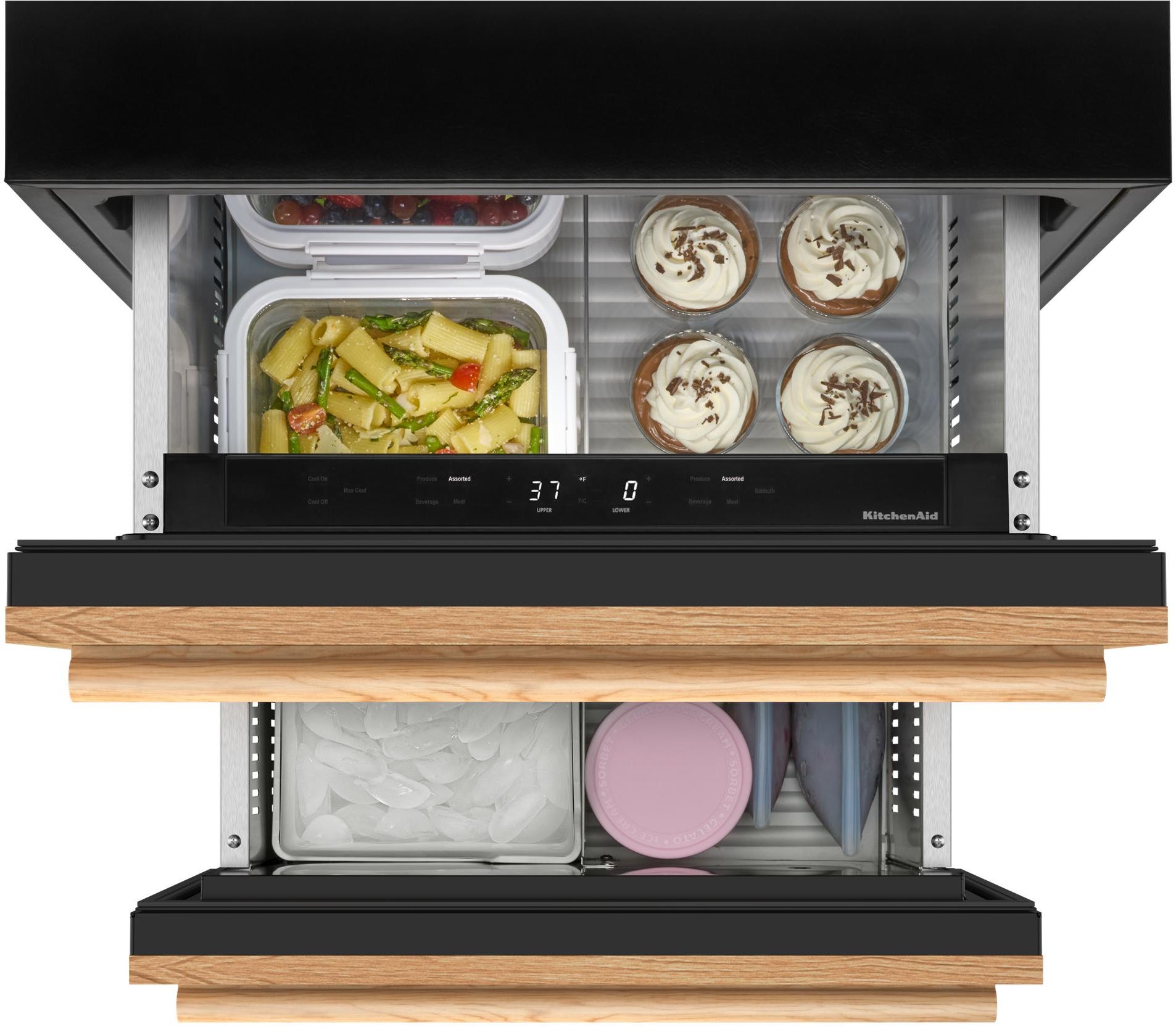 KitchenAid KURT524SPA 24 Inch Undercounter Double-Drawer