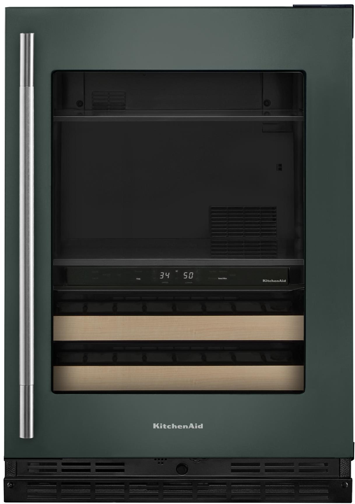 KitchenAid KUBR524SJP 24 Inch Built-In Undercounter Dual Zone