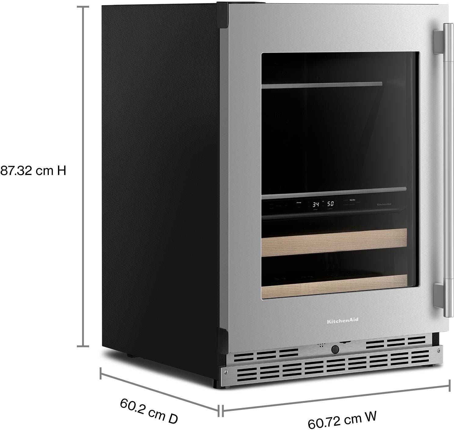 KitchenAid KUBL524SPS PrintShield™ Stainless Steel - Left Hinge