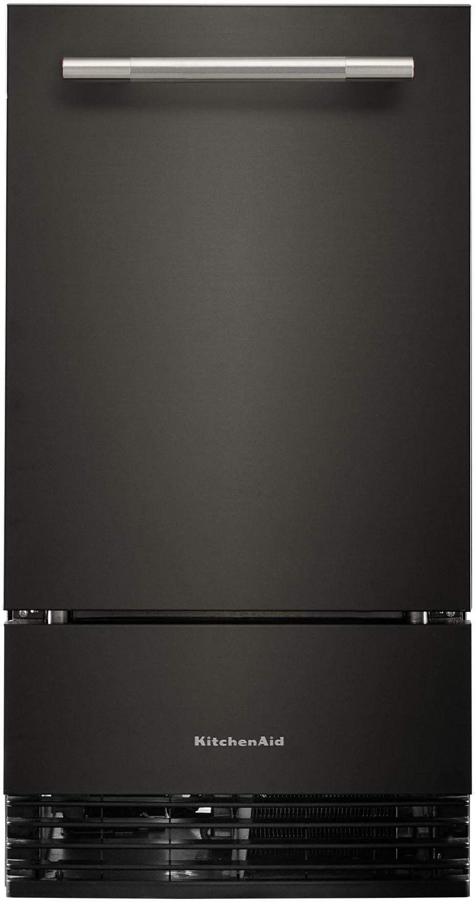 KitchenAid KUID518SBE 18 Inch Automatic Ice Maker Black Ore