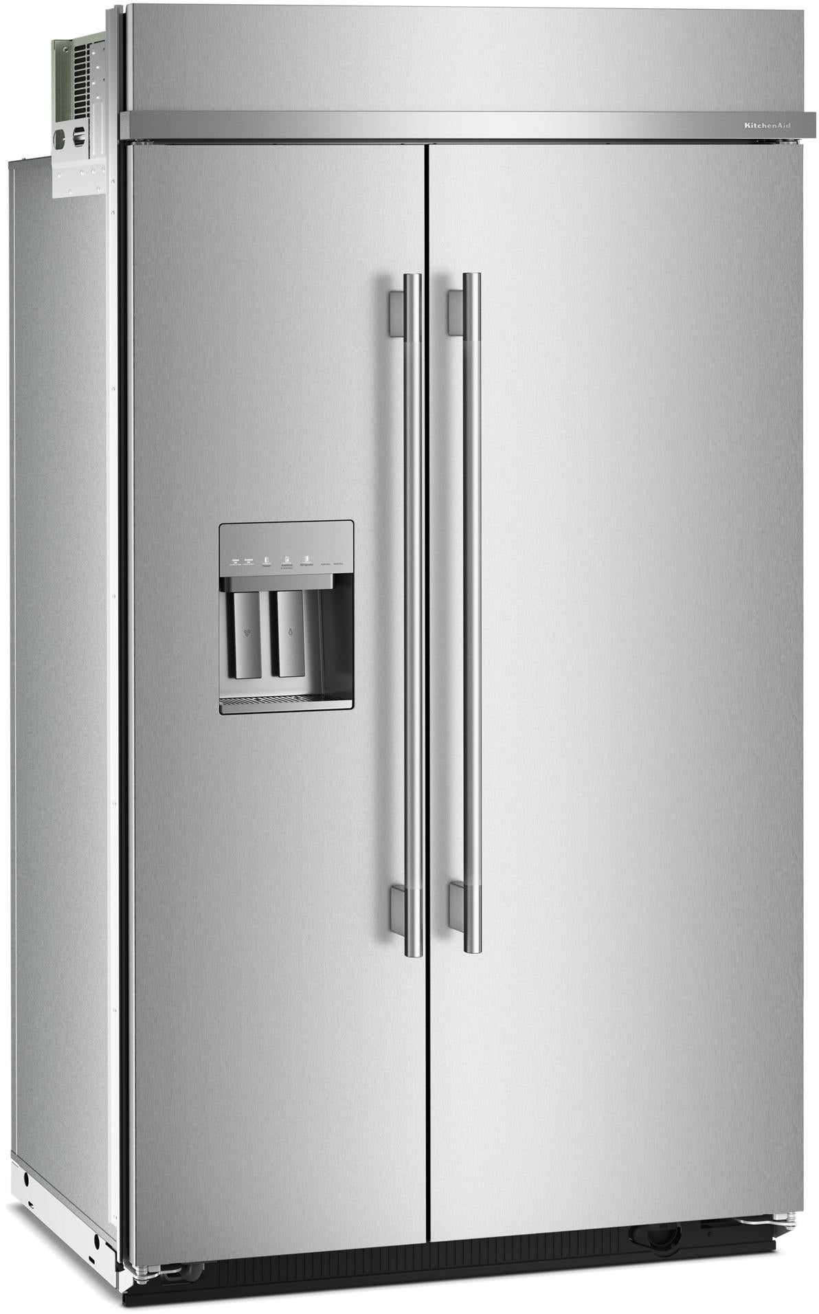 KitchenAid KBSD748SPS 48 Inch Built-In Side-by-Side Refrigerator