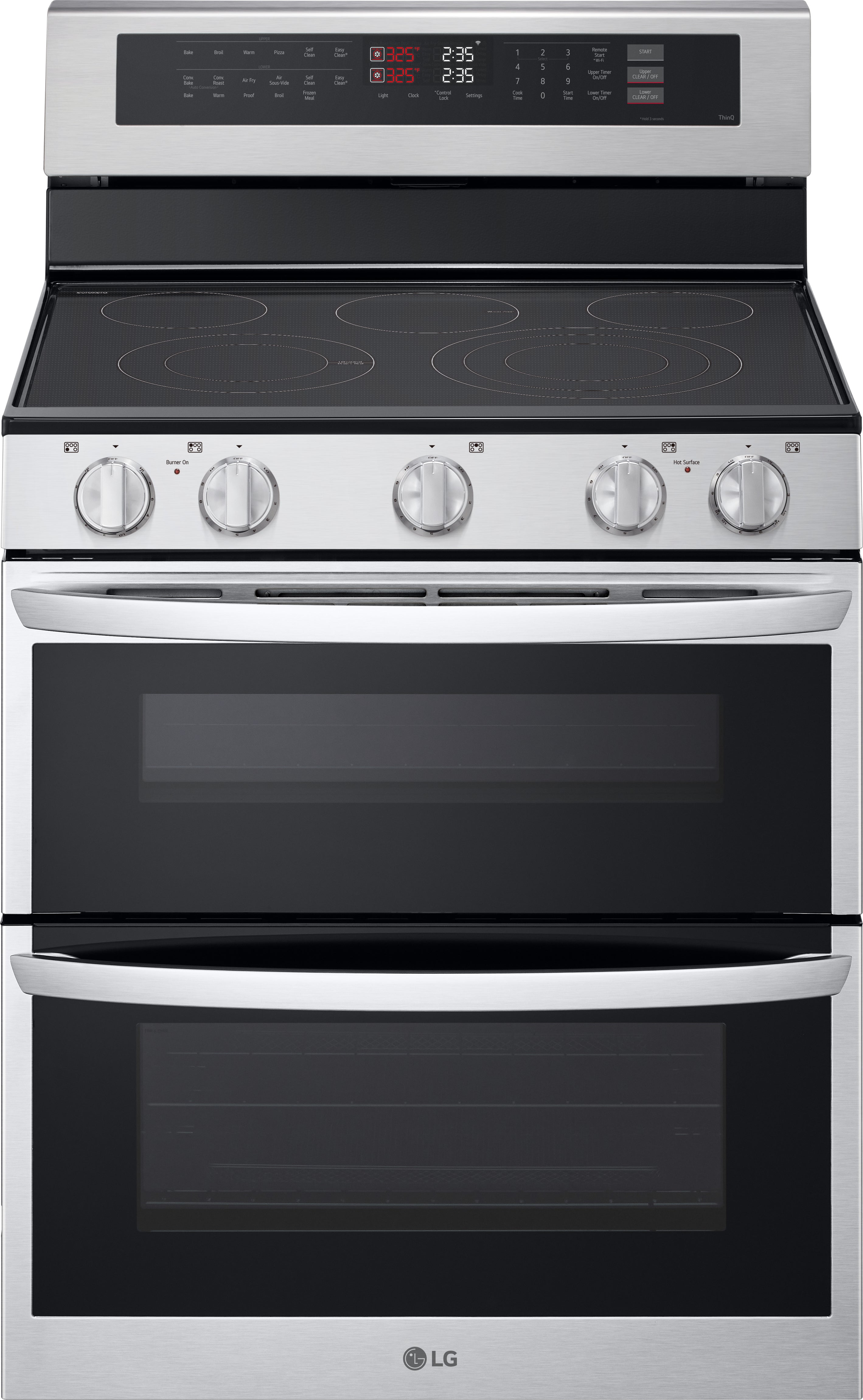 LG LDEL7324SE 30 Inch Double Electric Oven Range Stainless Steel