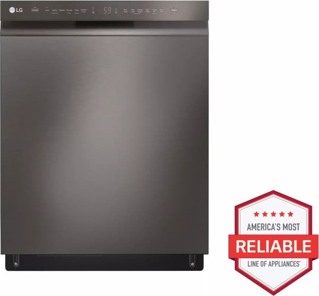 LG LDFN4542D PrintProof Black Stainless Steel