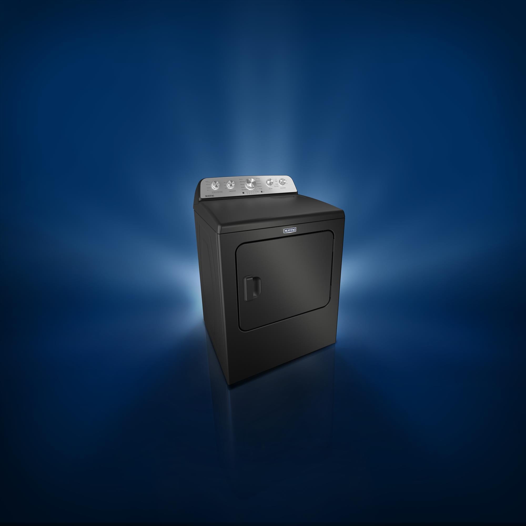 Maytag MED5605RU 7.0 Cu. Ft. Top Load Dryer Volcano Black
