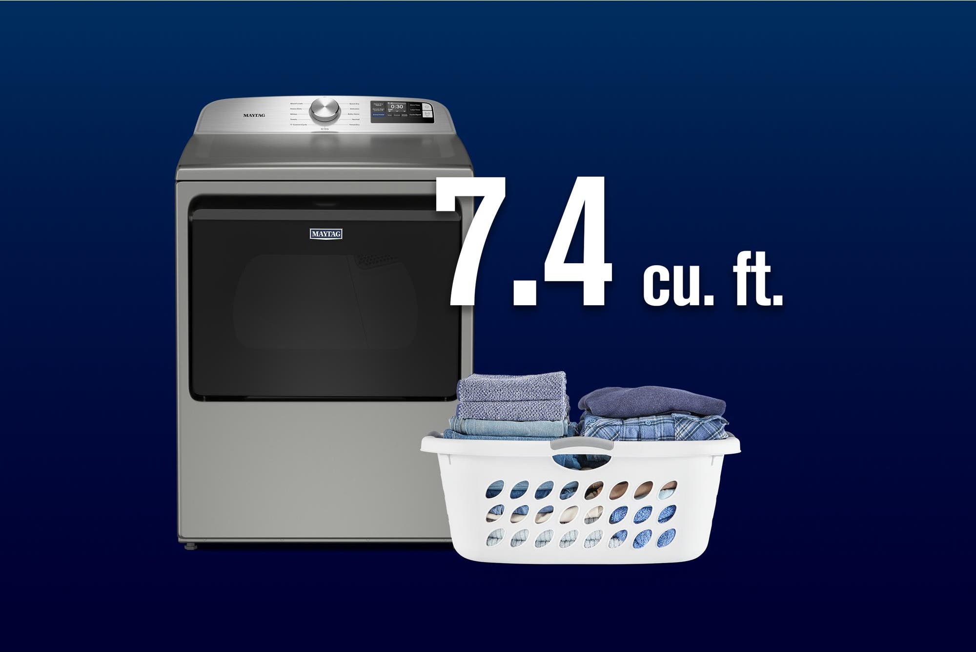 Maytag MED6205RR Classic Silver